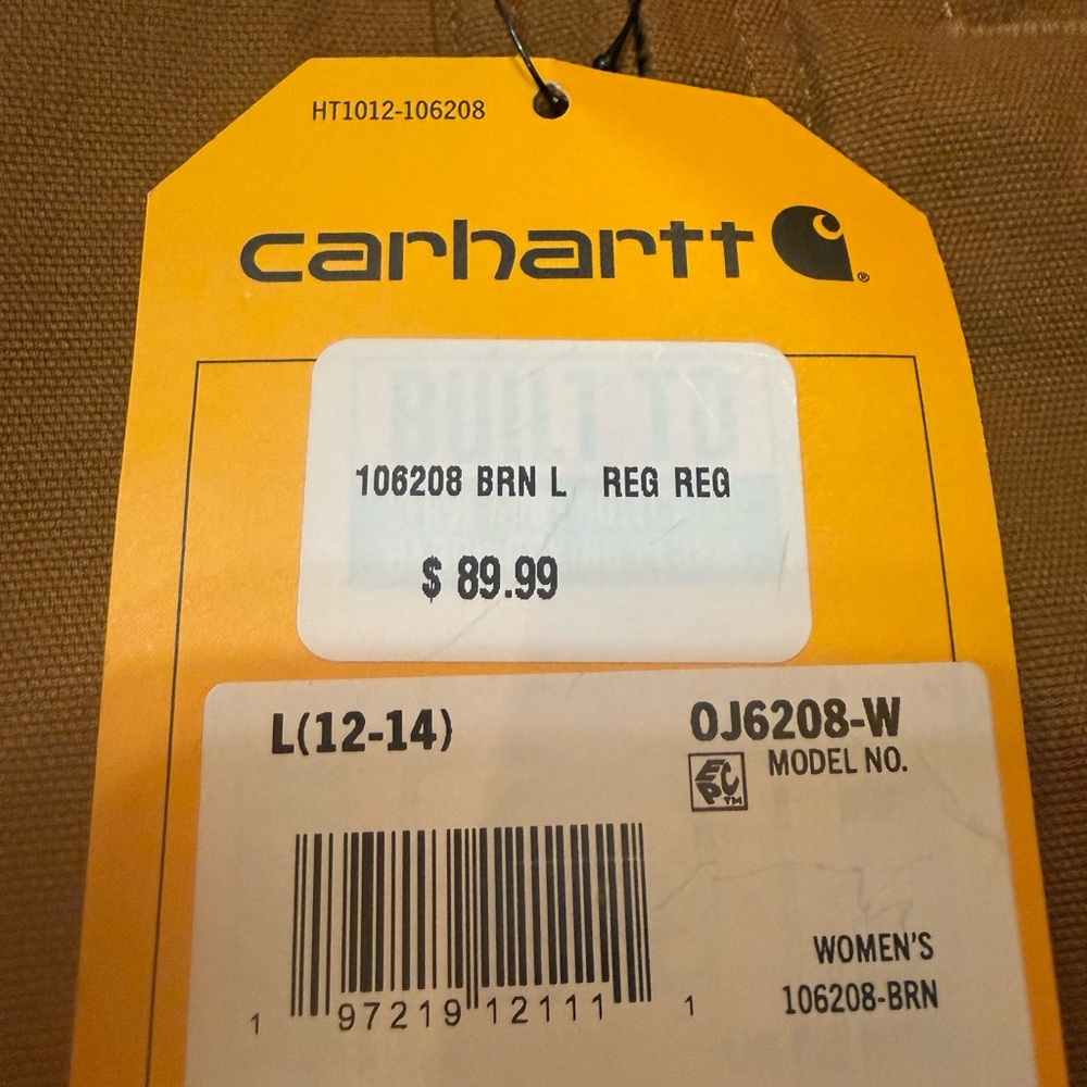 Carhartt Womens Brown Jacket - Picture 2 of 2